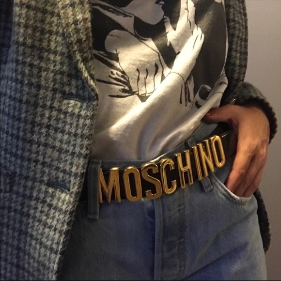 moschino belt size 40